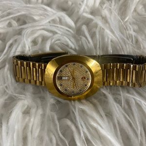 Gold Rado diastar men watch